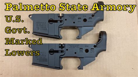 02 worth from what I have builthandledowned Posted. . Who makes palmetto state armory lowers